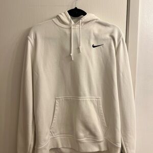 Nike white hoodie